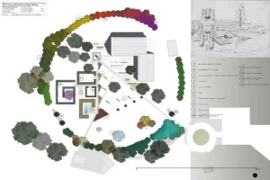 Progetto di un parco per la Fondazione Giacomo Manzù ad Ardea