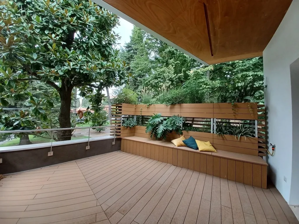 Alcuni dettagli - 2017-2021 Ristrutturazione totale, di un edificio residenziale a Genzano di Roma - giardino e terrazzi verdi