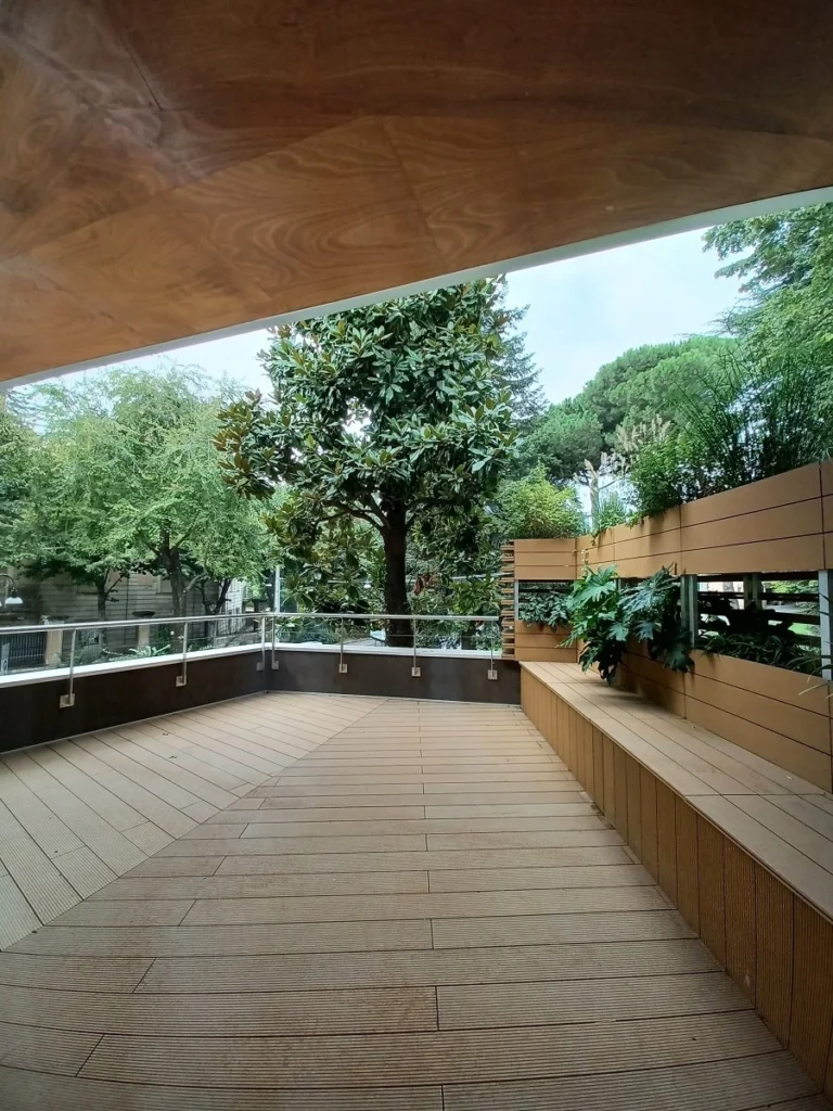 Alcuni dettagli - 2017-2021 Ristrutturazione totale, di un edificio residenziale a Genzano di Roma - giardino e terrazzi verdi