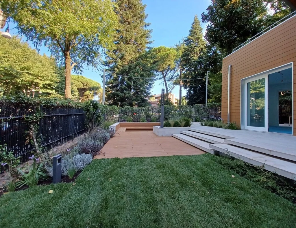 Alcuni dettagli - 2017-2021 Ristrutturazione totale, di un edificio residenziale a Genzano di Roma - giardino e terrazzi verdi