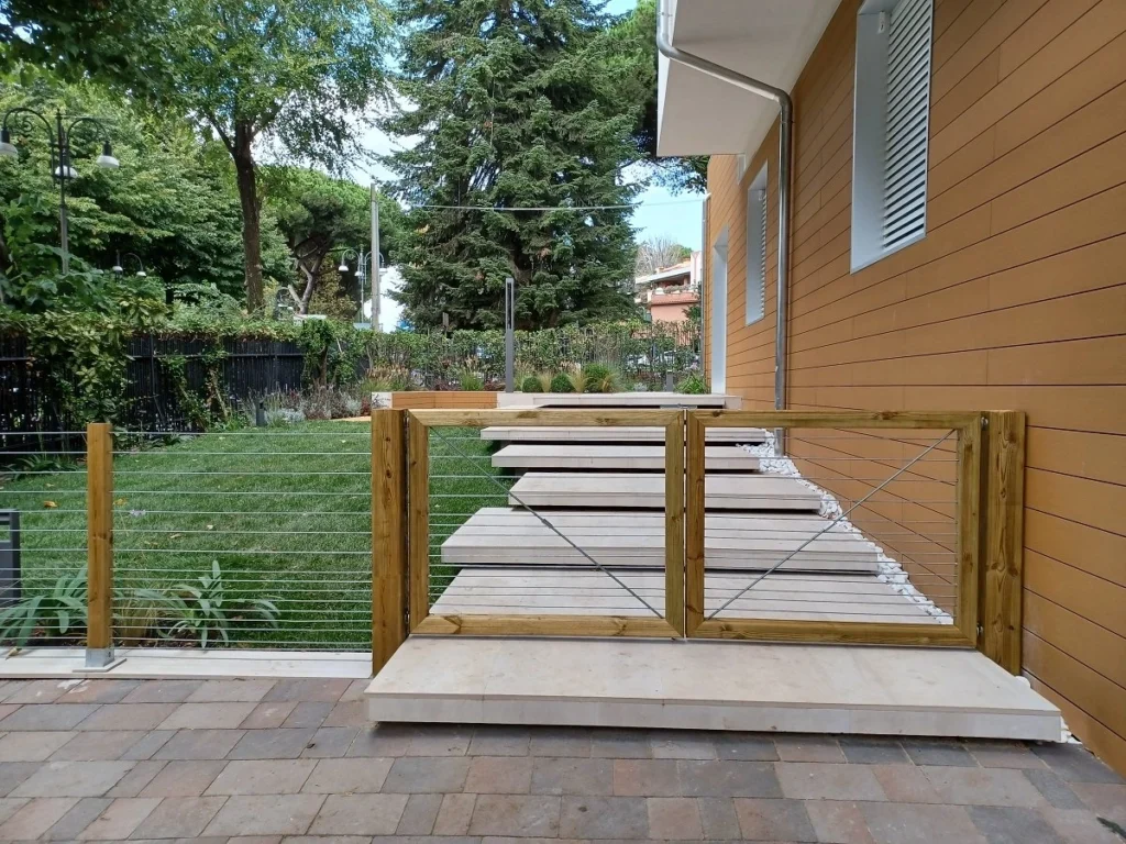 Alcuni dettagli - 2017-2021 Ristrutturazione totale, di un edificio residenziale a Genzano di Roma - giardino e terrazzi verdi