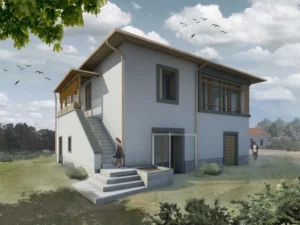 Progetto di ristrutturazione totale di una casa unifamiliare a Genzano di Roma