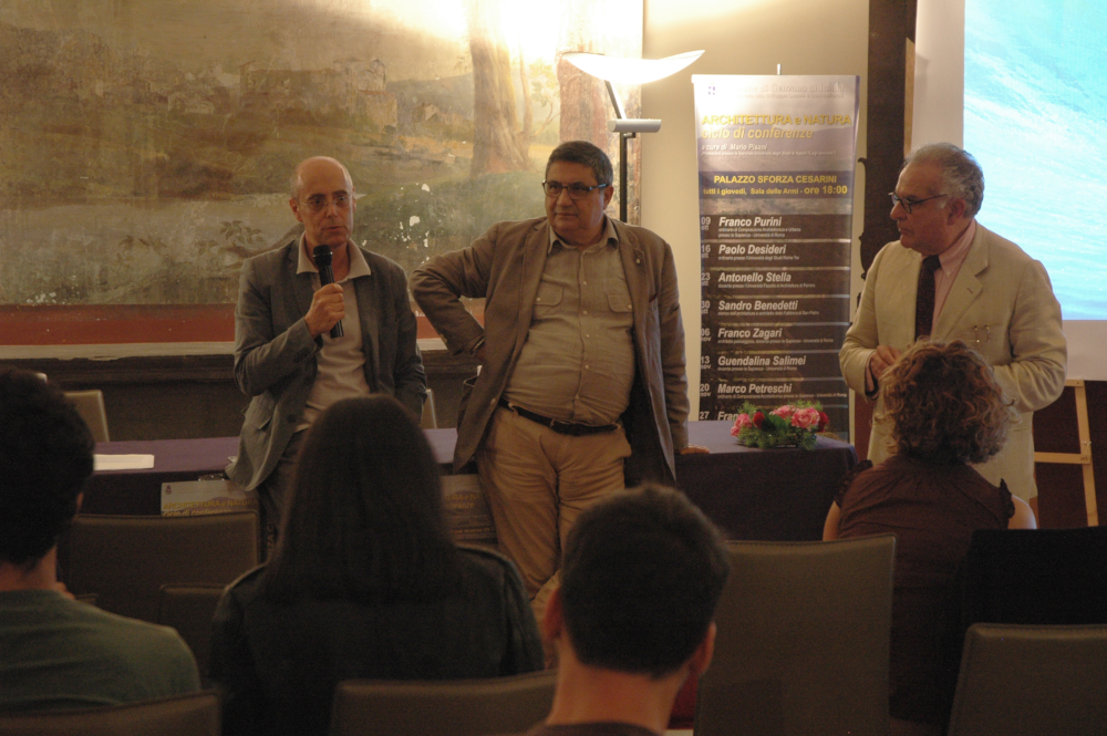 con Polo Desideri e Mario Pisani