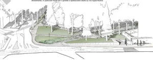 Riqualificazione delle Olmate storiche di Via Don Morosini e Viale Mazzini e Piazzale Brennero a Genzano di Roma